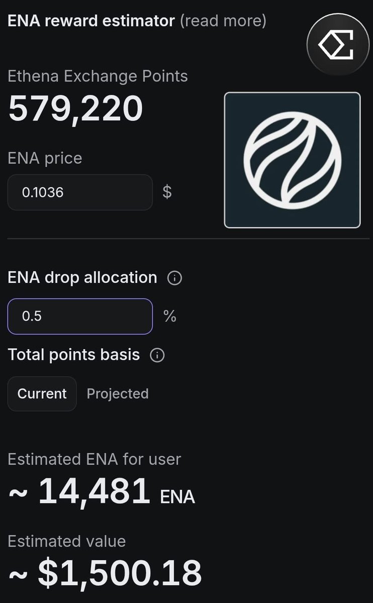 Jrethereal10's tweet photo. Reward $ENA from @ethena ECO for @etherealdex 

The only n the one ENA ECO keep building
Not @strata_markets 

Strata scared TGE in this market ✅️
No transparancy, and keep postponed only ✅️

Ethereal no HYPE machine
If they want ur money exit only, ETHEREAL will list when all perps coin pump ERA before

https://t.co/otcLzsaTpP