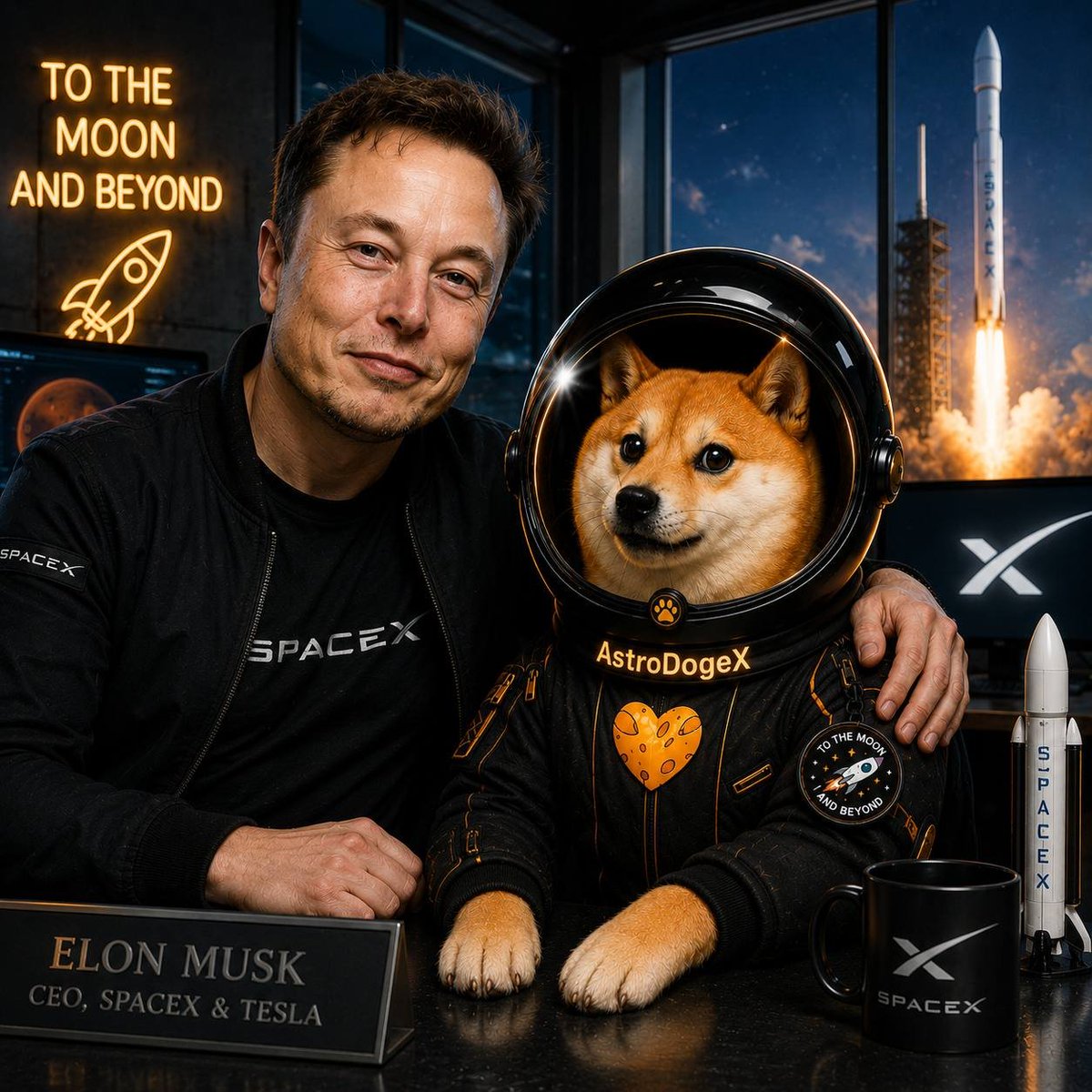 Astrodogexcto's tweet photo. Astrodoge on day 5 of the CTO. We are just getting started #doge #AstroDogeX https://t.co/1nvachxWm8