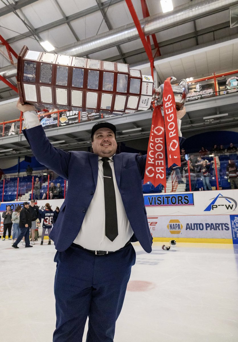 SajinovicK's tweet photo. Back to Back BCHL Champs! What a memorable season! Thank you to all those who have supported me in this journey! #WinnersWin https://t.co/3RwBRz5pT0