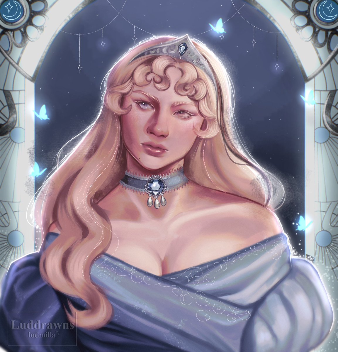 𝓵uddrawns 𐙚 (comm open) tweet media
