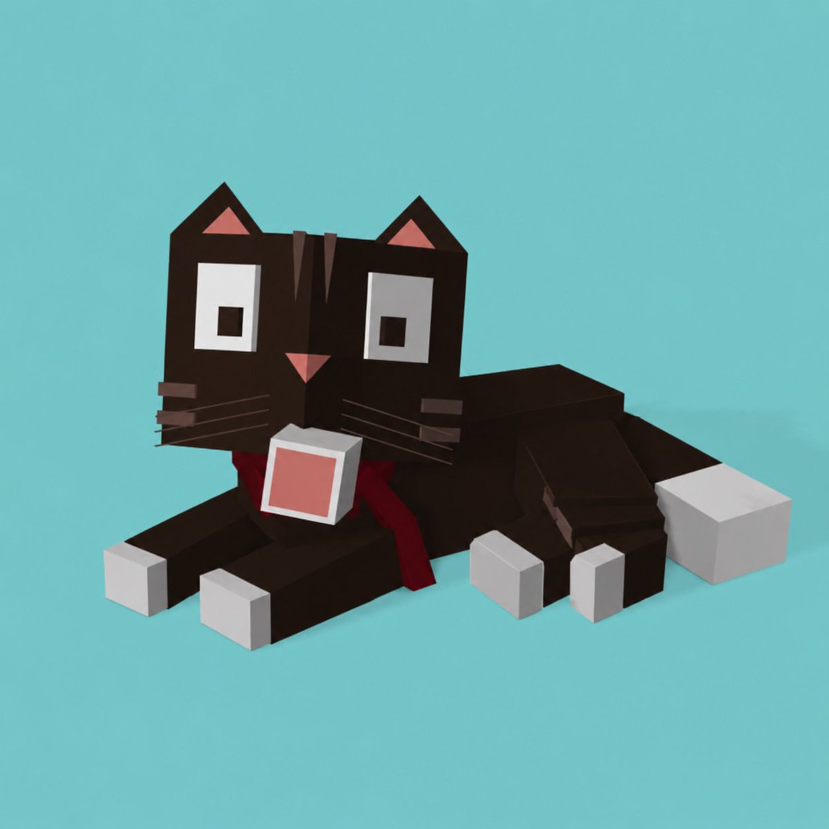 Fuzzle Cat tweet media