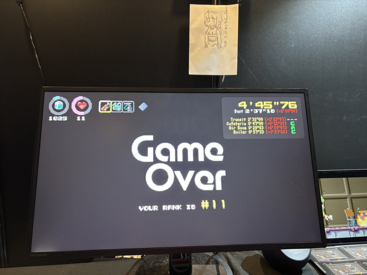 WungJeremy's tweet photo. Really enjoyed the demo on Bitsummit, it shares some similarities with KeroBlaster in terms of control scheme but with different level design philosophy :)
#アベマリロケット #AvemaryRocket https://t.co/uVQqeXFkY7