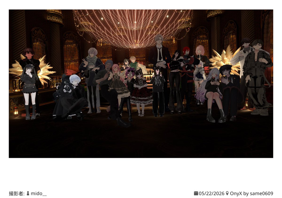VRC_Sirocrow's tweet photo. #VRC_DizzyNight
良い一夜でした
ガチ恋距離接客で一生忘れさせてくれないジェーン・ドゥさん
トラッキングが上手くいかない中撫でてくれた卯流兎さん
いつも通り（？)映画や本のお話で盛り上がったと思ったら高身長見下ろしで心を掴んできた久遠さん
最高の1時間でした https://t.co/VNqf0FNZSJ
