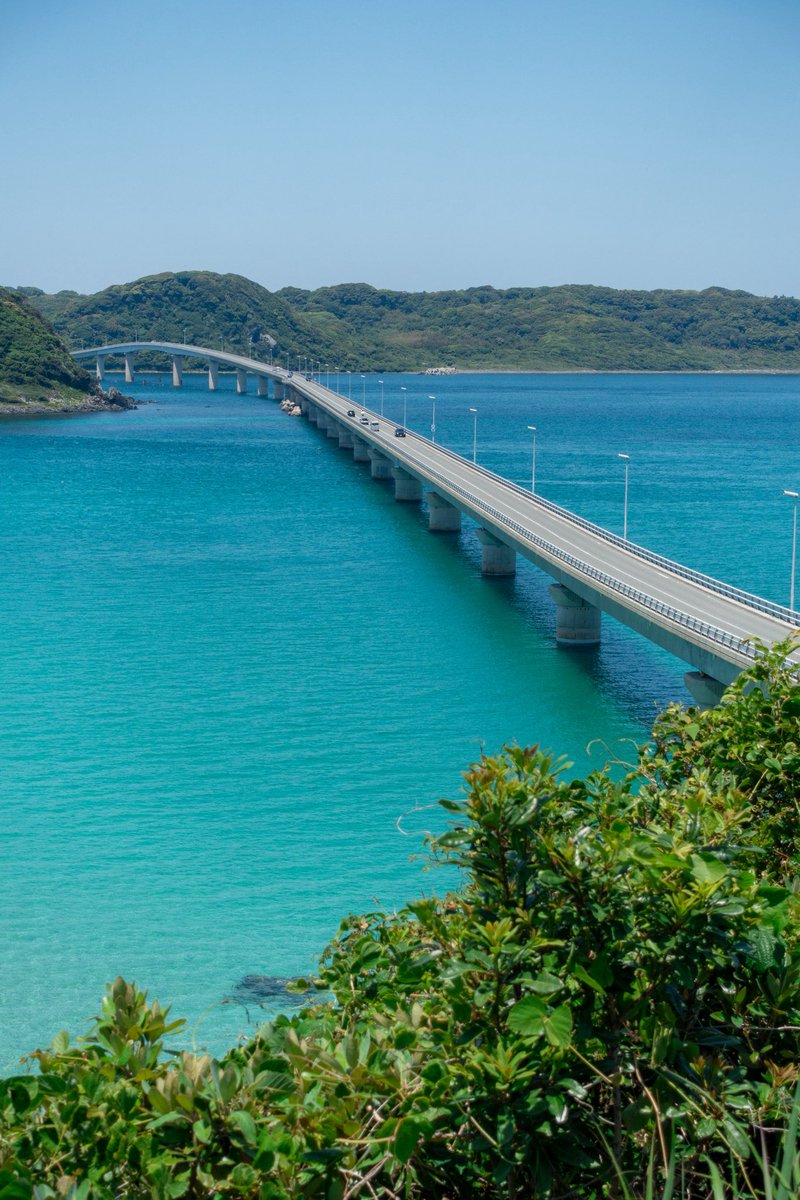 mojo_es140's tweet photo. キャンプツーリング最高

#角島大橋
#YB125SP https://t.co/CEfjE1QpV1