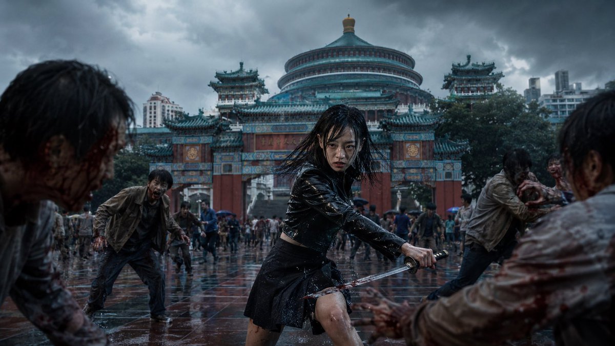 她叫“幺妹”(YAOMEI)。 一个重庆妹儿。 黑衣,长剑,暴雨夜。 本来只想安静吃碗小面,结果感染者一路追到了重庆大礼堂。 今天开始测试 ...