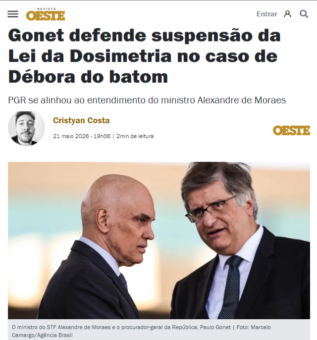 BrazilenDireita's tweet photo. Paulo #Gonet transformou a #PGR em uma assessoria jurídica de Alexandre de #Moraes. É um vexame como Gonet joga o nome e a imagem da #PGR no lixo para servir a Moraes 👇
VERGONHOSO! https://t.co/1B2zfJOnXW