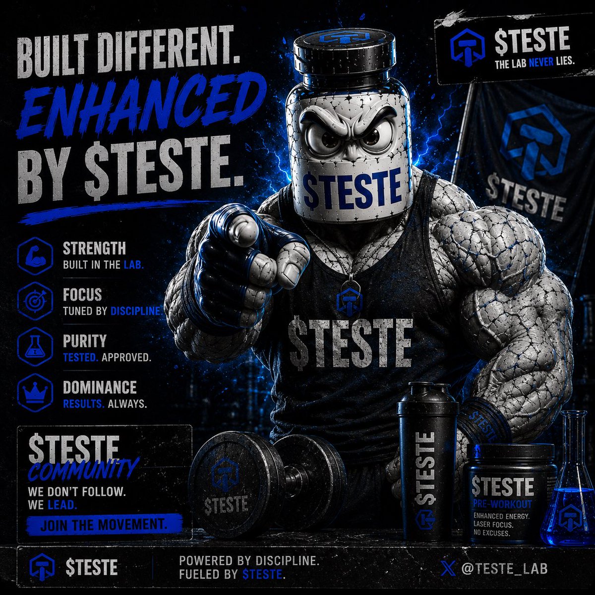 $TESTE tweet media
