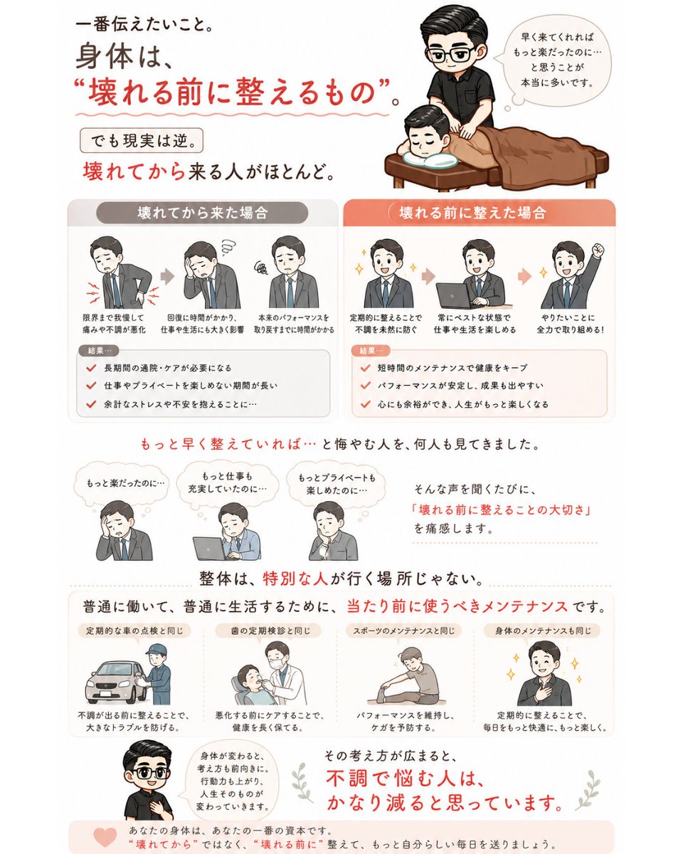 takahawk8's tweet photo. 壊れる前のメンテナンスが大事 https://t.co/lotsWqLBH1