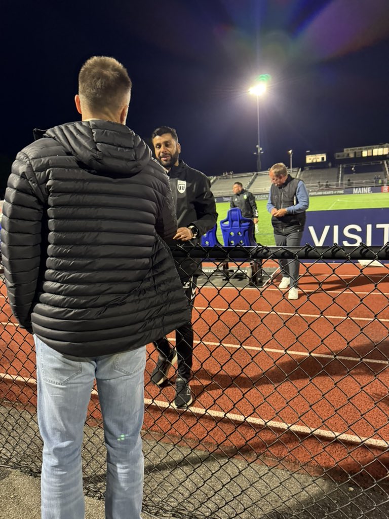 FredMoojen's tweet photo. Quick trip to Portland, Maine to visit one of our clients : one of the top right backs in USL League One and a national team player for Somalia ๐ธ๐ด Momo
Momo currently plays for Portland Hearts of Pine in USL League One. @hearts_sc @uslleagueone
#Momo #MSV #MSVPro https://t.co/draRK9IEla