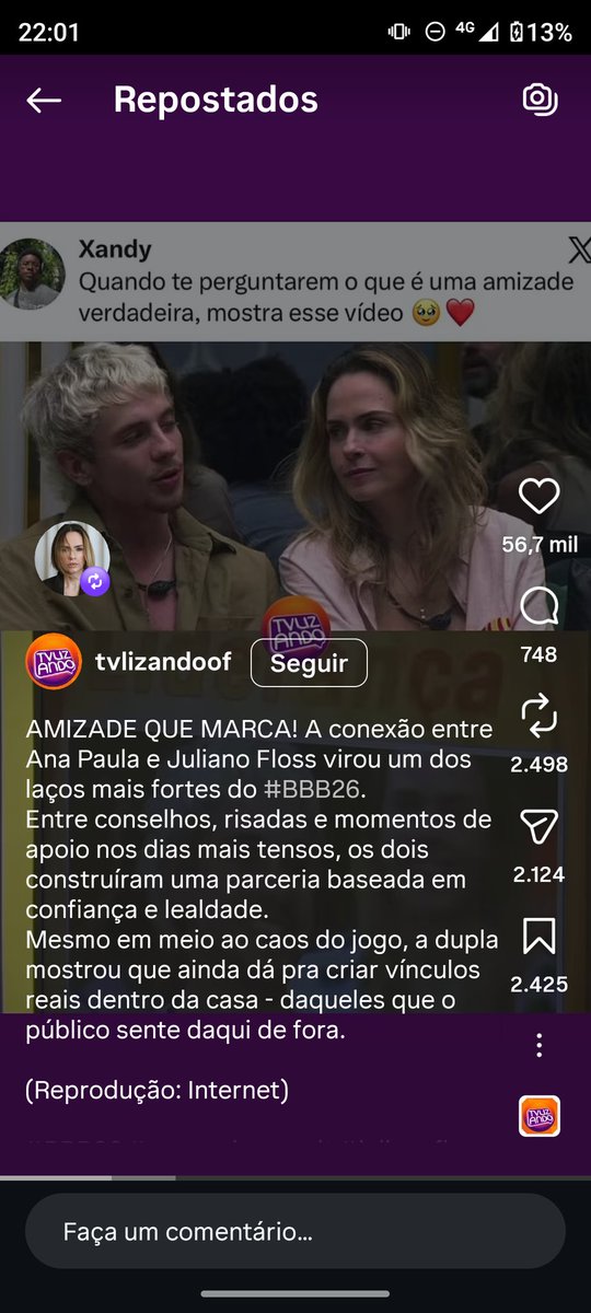roseforrebeca's tweet photo. .@anapaularenault Esse seu repost é de uma injustiça, com a Milena, e espero sinceramente  que ela encontre amizade que a valorize, esses posts de Instagram NUNCA, irá apagar a história e lealdade dela como amiga, mesmo com quem não merecia, esse post só foi um dos posts de Instagram, que representaram o verdadeiro pacto da branquitude mesmo, já que não vemos esses textos para tudo que a Milena foi quando se colocou na frente, de brigas para não ver a amiga expulsa, ou quando entrou no quarto e enfrentou dois marmanjos porque viu eles magoarem a amiga, ou quando chorava nas festas que a amiga havia sido colada nos barrados, e ela ficava esperando a volta até de manhã, quando bateu de frente no confessionário para por o Babu no paredão mesmo o J não querendo, ou quando voltou em todos que a amiga votava, e somente ela fez isso. É fácil dizer que ficou ao lado nos momentos difíceis quando quem esteve com você foi ela quando a casa estava cheia de adversários.