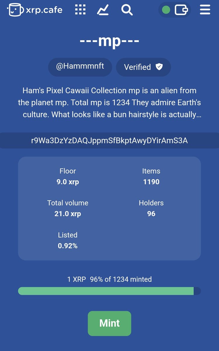 Hammmnft's tweet photo. 📢Happening now‼️‼️‼️
✅Final sale is on
Official announcement coming soon —
everyone, stay tuned⚡⚡⚡
Ham's pixel cawaii collection
---mp--- https://t.co/dOeJfqKHGz