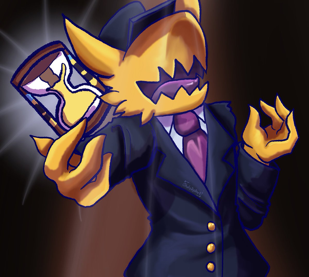 shutxdysdark's tweet photo. Anyways…
I missed this lil guy so I had to draw him.
I miss him a whole lot..
#AHIT #ahatintime #theconductor https://t.co/crApGpvWvR