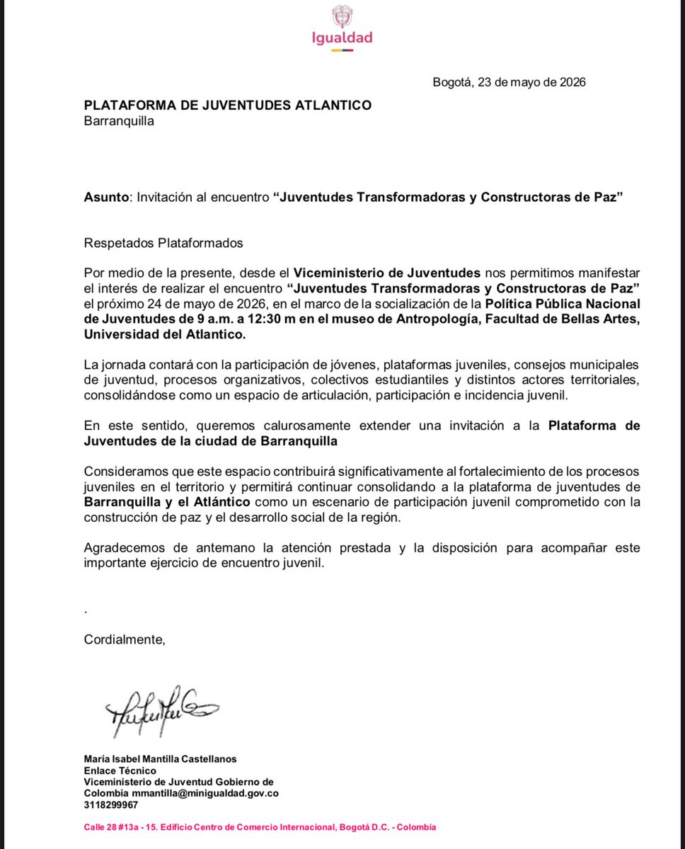 Juan Bernardo López tweet media