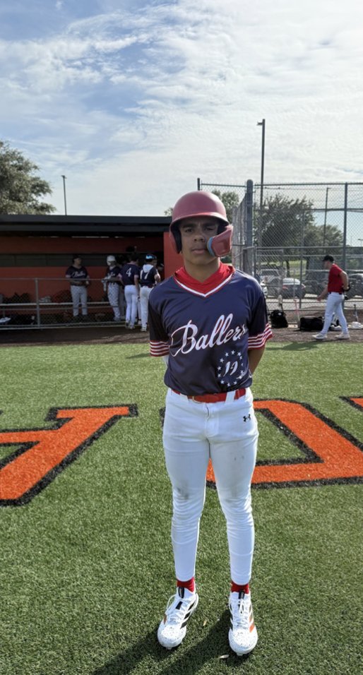 FiveToolTexas's tweet photo. F: @TBTTexas 15U American 8, NDB Zastoupil 4
PoG: @BraydenWeav1 1-1, RBI, R, 2B, 2 BB https://t.co/Ps1gHsR0wk