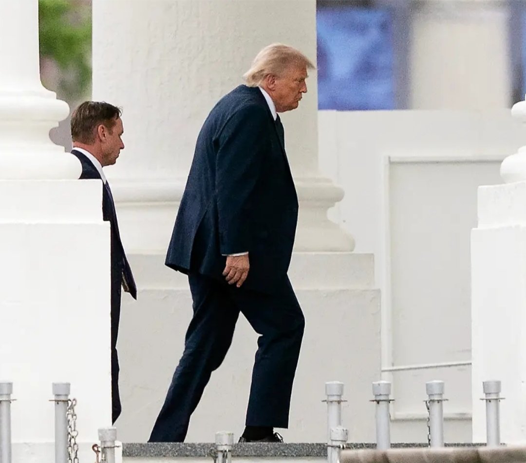 jovwall's tweet photo. The sick hunchback whale of the WhiteHouse 
#EpsteinFiles #PedoPresidency
#ChildMolester #BankruptcyKing https://t.co/MTC9eAwmSU