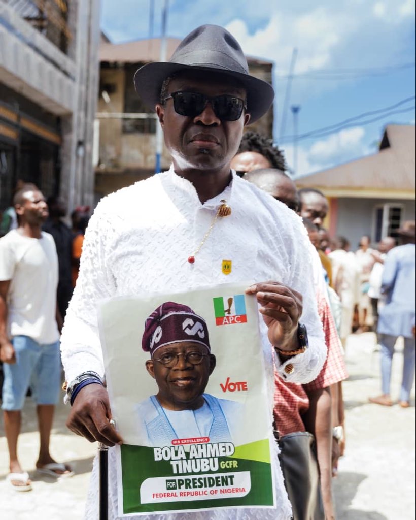 Janeuneh's tweet photo. Today, 23rd May 2026: His Excellency Tonye Cole mni casting his vote and supporting the democratic process at the APC presidential primary election in Abonnema.
#TonyeCole #APC #RiversState https://t.co/OVixPo6Nut