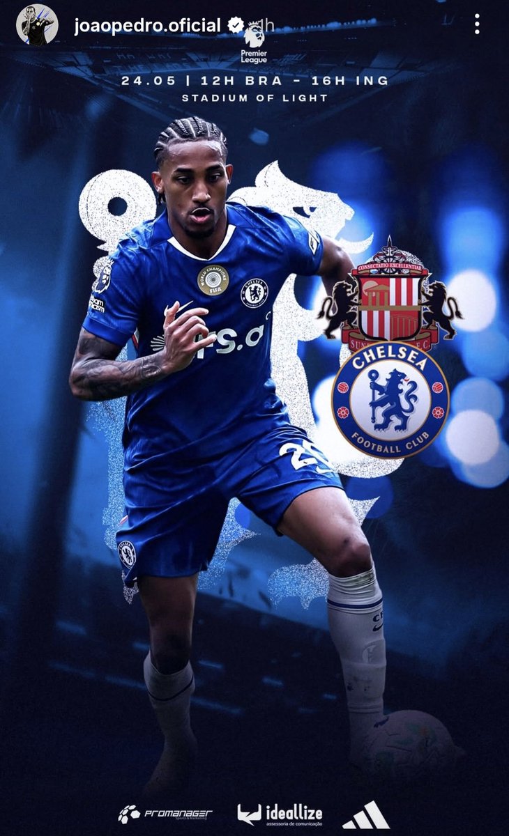 TheBlueDodger's tweet photo. 🔵 Joao Pedro via IG ahead of the Sunderland game. Let's pray it's not his last for us.

#CFC https://t.co/jc2HMKj1JD