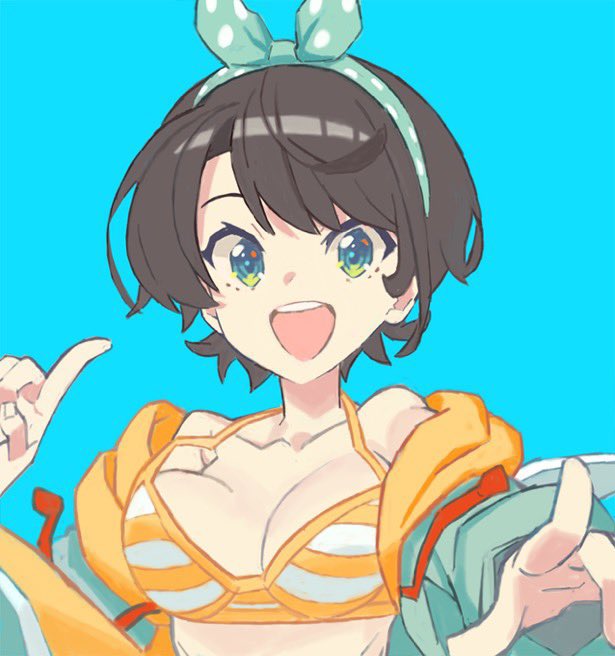 大空スバル 「大空スバルちゃん」|はあと（HEART）のイラスト