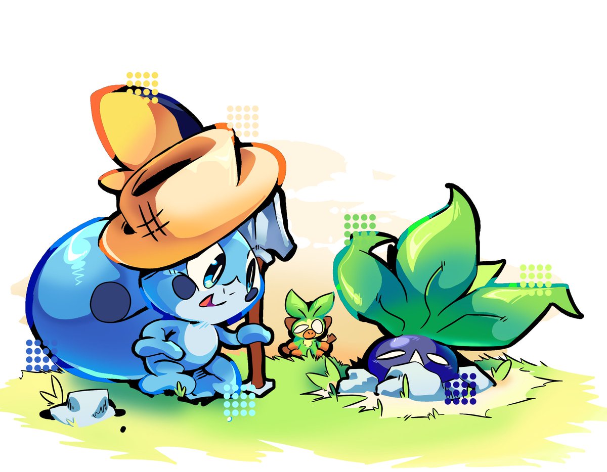 BallFranca's tweet photo. Sobble's sprout in his new garden-! https://t.co/gABew5gI8L