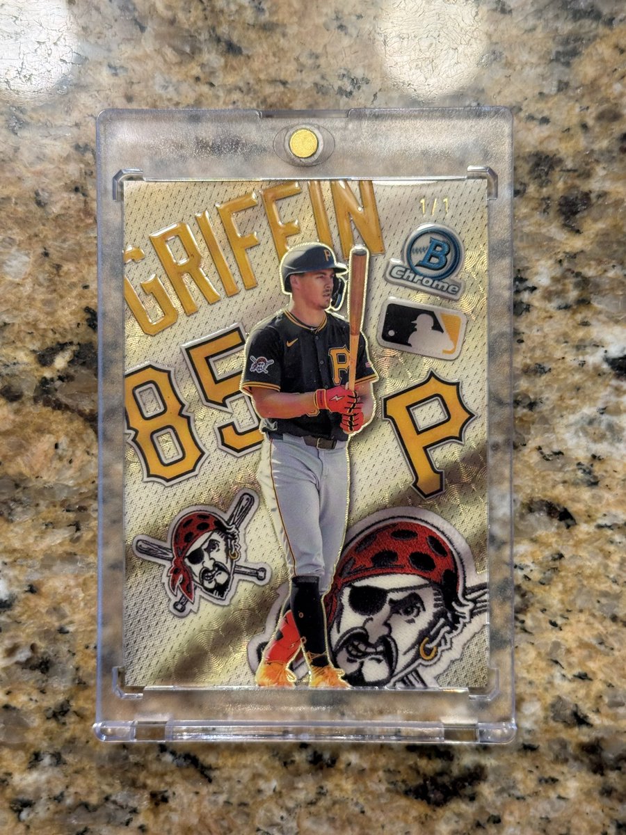 BaseballBanger's tweet photo. Konnor Griffin Patchwork 1/1 Superfractor

$16.5k Shipped

Awesome new design https://t.co/DaqrofDDJF