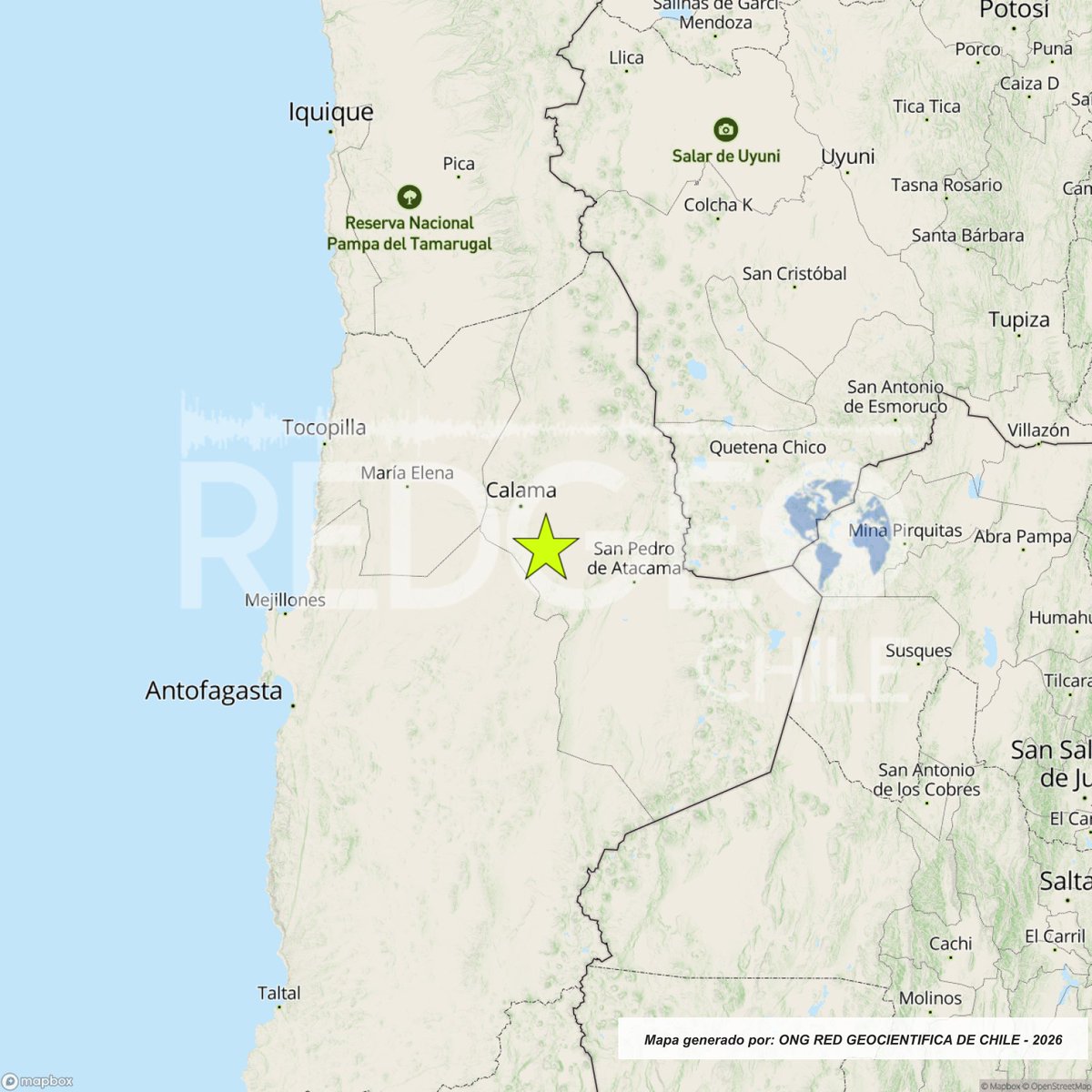 Red Geocientífica de Chile tweet media