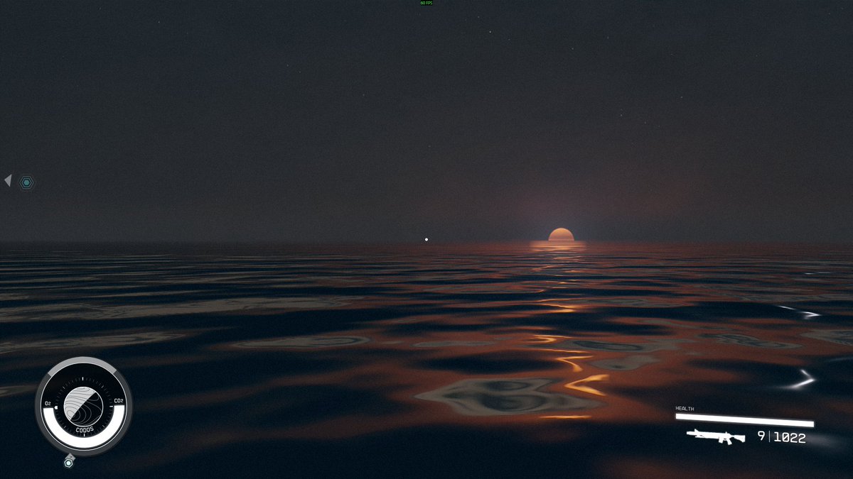 trappedslider's tweet photo. @Grishnaakh1  #starfield @BethesdaStudios sunrise on Cabos https://t.co/ELl0xQxBKF