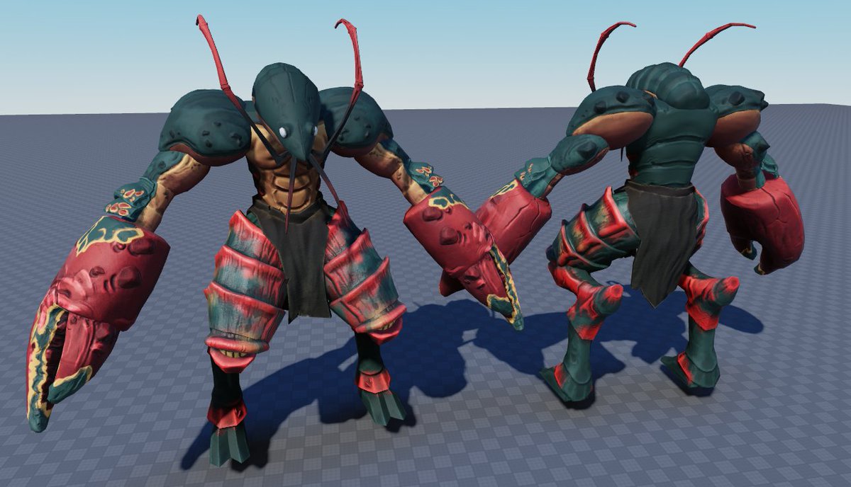 Constantyn297's tweet photo. Lobster mutant custom rig

#roblox #robloxdev https://t.co/h9zZP9U44C