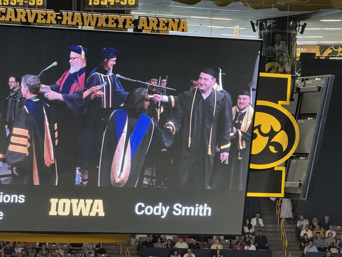 klsahrenssmith's tweet photo. Congrats to Cody on his graduation from the University of Iowa!  It was the perfect fit to make the most of his college experience.  Thanks to all who celebrated with us! https://t.co/hIyPYamfKR