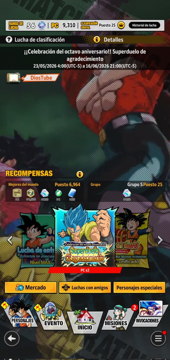 TheCodigoChips's tweet photo. Ya top 6k? Si solo estaba probando al broly Lr 🥺 https://t.co/y8Dig7PrmO