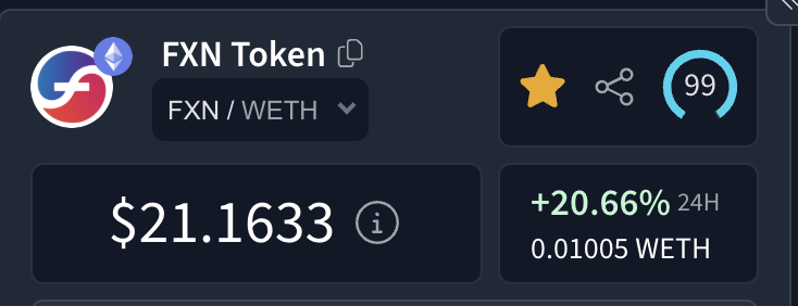 defi_orbit's tweet photo. $FXN 📈👀👀👀
#eth #btc #ethereum #bitcoin #defi #crypto #fxusd https://t.co/j7545BEBl7