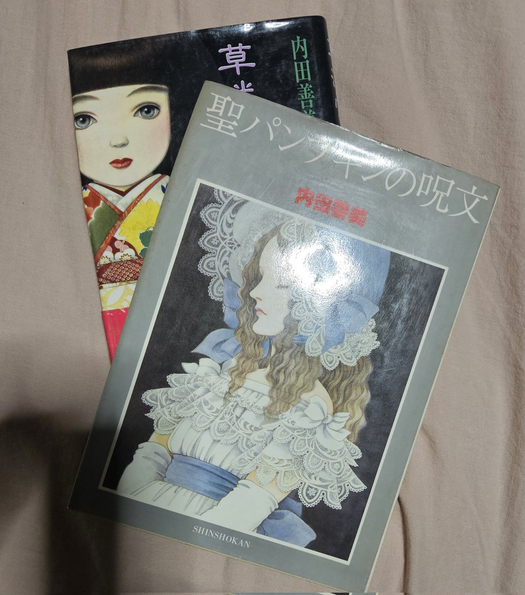 ぶ〜けせれくしょん 内田善美大特集 久々に読み返してる 内田善美作品はたぶん、全部持ってる筈だけど 大判