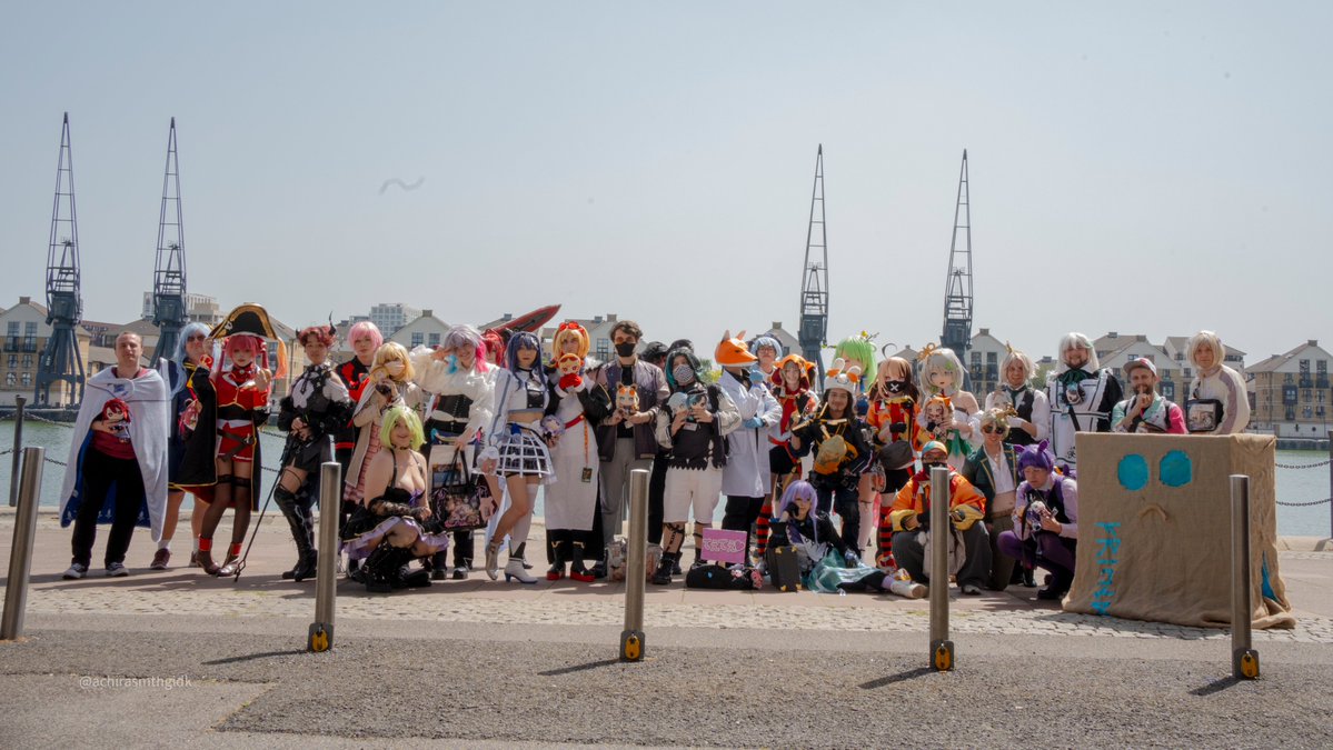 Achirasmthgidk's tweet photo. My last outing with @HololiveUKEC it has been a wonderful 2 years being part of this community but alas my time in the UK have come to and end, thanks to these people I feel a lot less lonely about my hobbies, truly from the bottom of my heart thank you everyone https://t.co/1b04S4artm