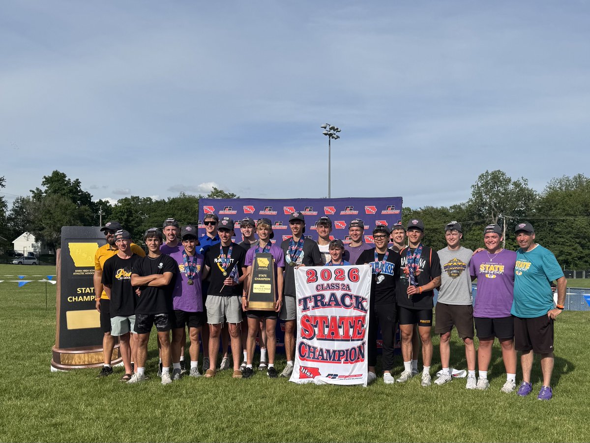 AlburnettXC's tweet photo. Your 2026 class 2a Boys Track Champions!  Goal accomplished @albboosterclub @Alburnettsports https://t.co/iUXxttQJ0z