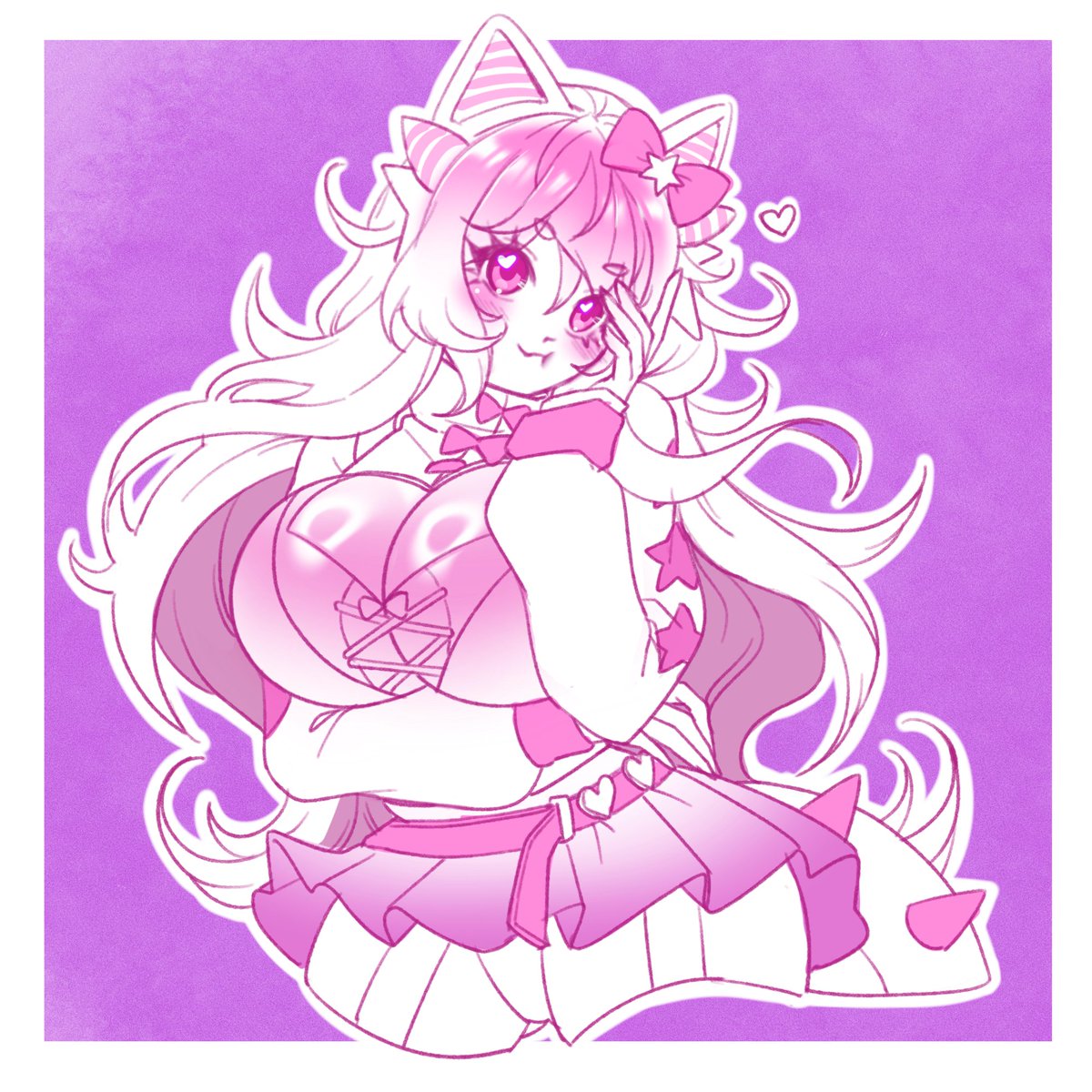 socialytevt's tweet photo. wha... what are you looking at?
my eyes are up here... 😳

🎨 @monkittea (thank you so much for my commissionnnnn)
#sociartlyte https://t.co/raNKOPjO68