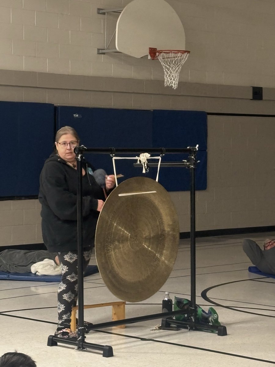 stlukercsd's tweet photo. Wellness tools for staff and students this week; sound bath by Lee-Ann and nature soil therapy planting gardens at Camp Monohan. #mentalhealthawarenessmonth @wbhackl https://t.co/LcUJoRyCi4