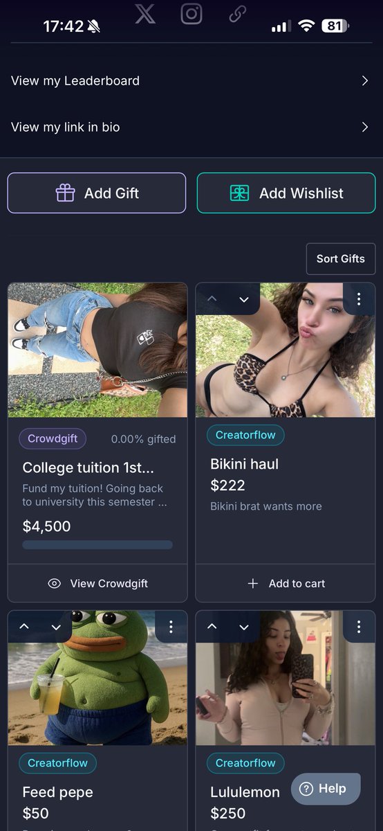 servehailey's tweet photo. New gifts on my @youpay!!  Fund my luxurious life 🥱🥱 https://t.co/n5pbuGOzwC