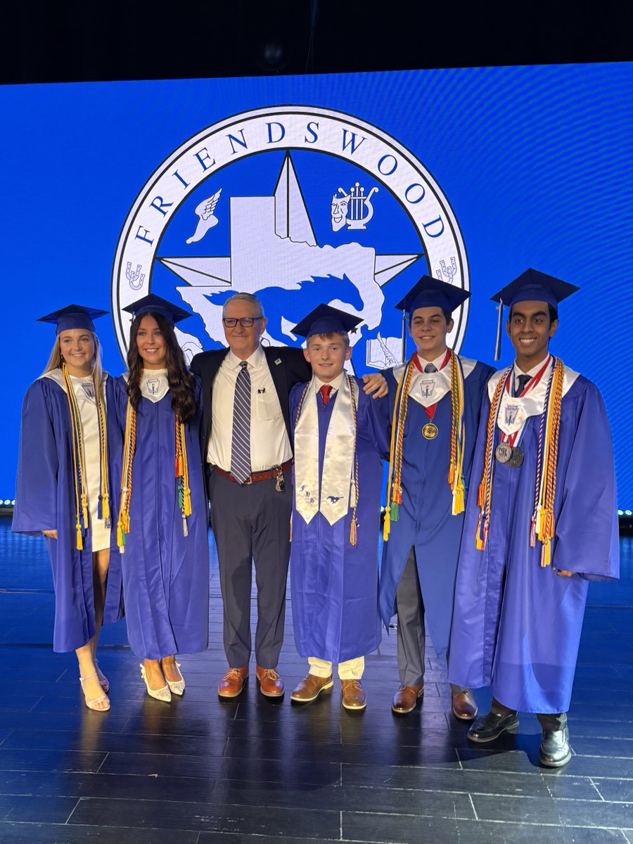 FWoodG's tweet photo. FISD had its 87th graduation. We celebrated the outstanding FHS class of 2026! They were awesome in every area and will do great things in the future! We will miss these wonderful Mustangs! #EveryKidEveryDay https://t.co/uRJcIRljAc