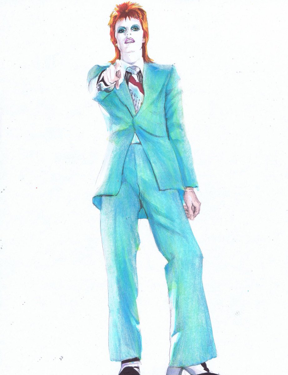 thealexrossart's tweet photo. #bowie https://t.co/UsPVkhBnBE