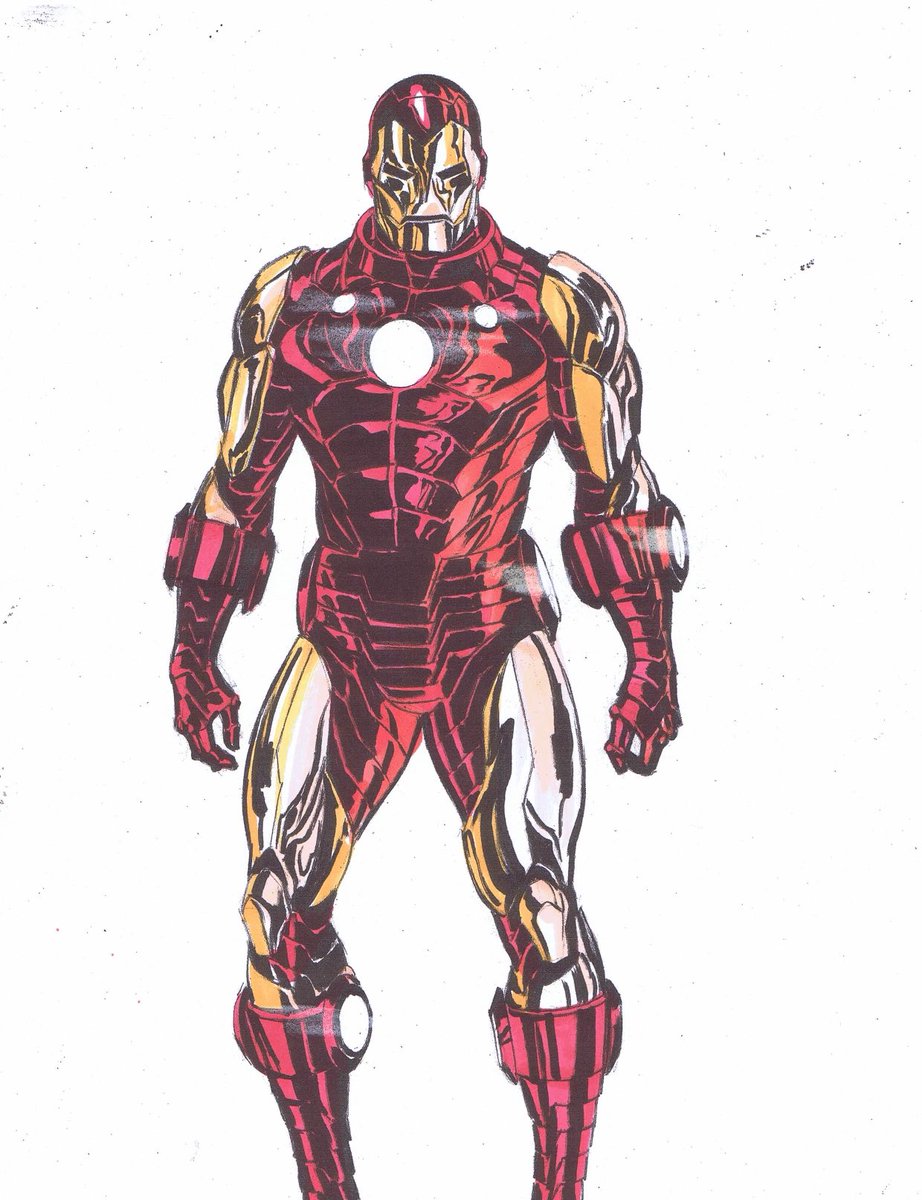 thealexrossart's tweet photo. Iron man https://t.co/rtY4euulFD