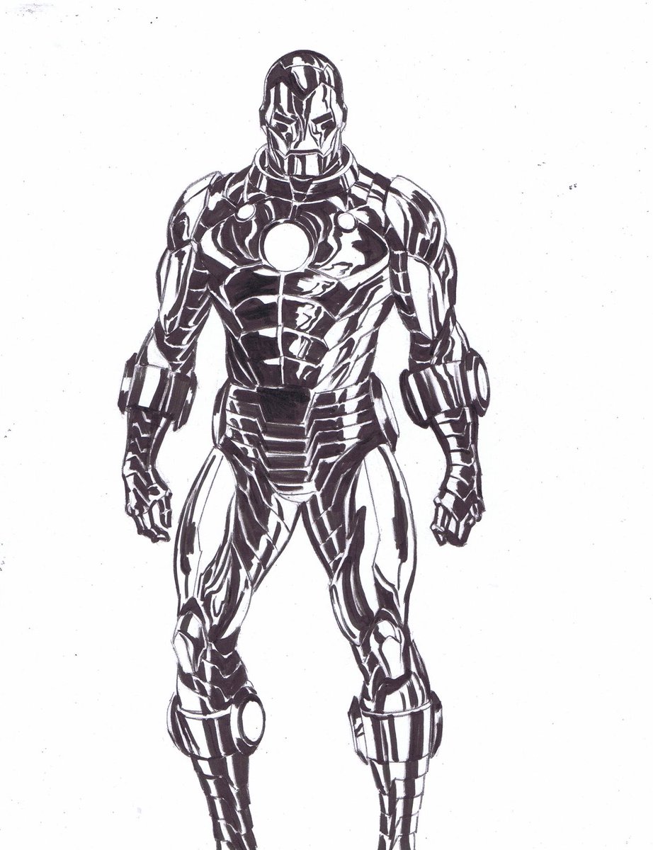 thealexrossart's tweet photo. Iron man https://t.co/rtY4euulFD