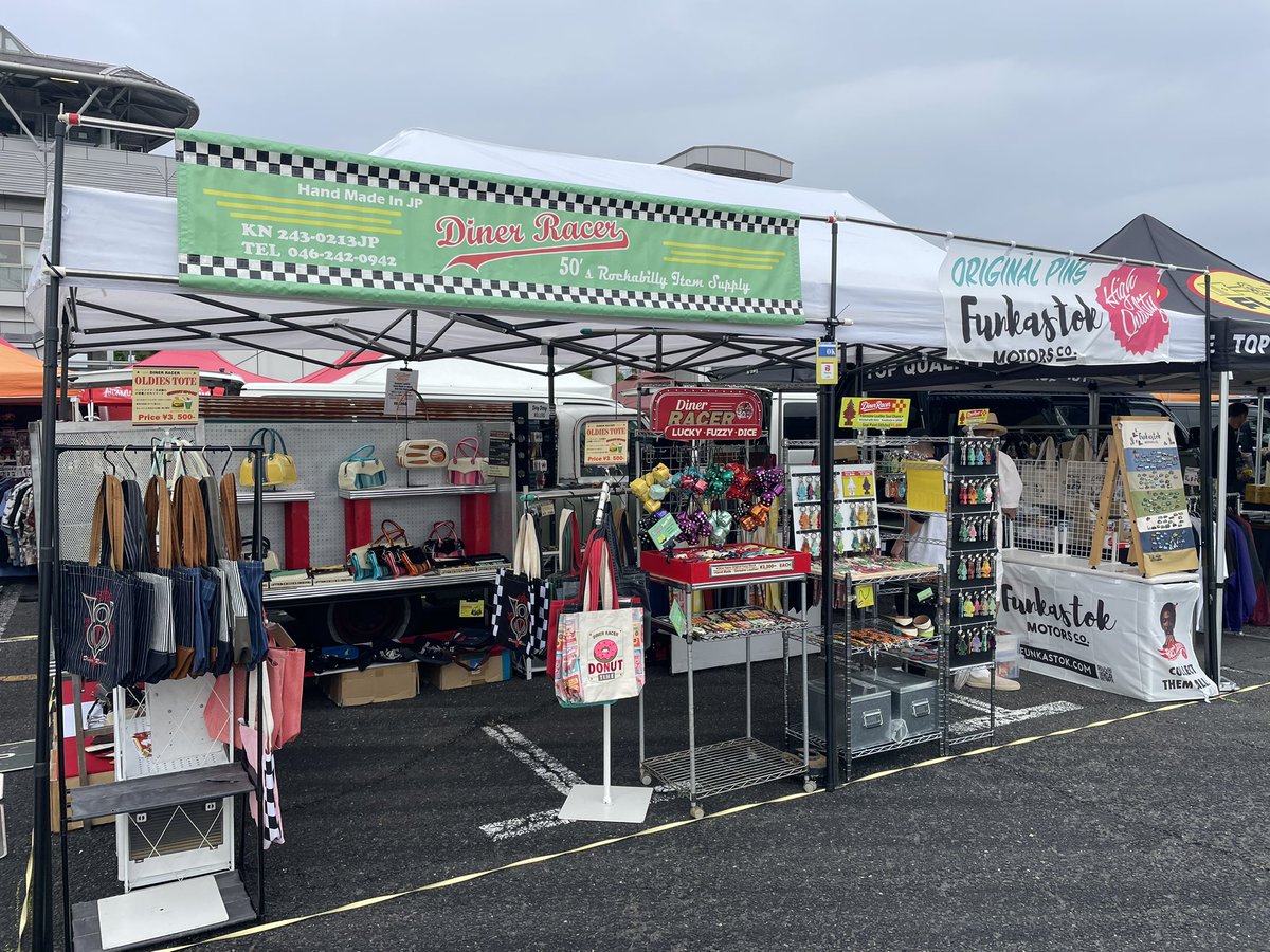 dinerracer_TTD's tweet photo. ストリートカーナショナルズ搬入完了です！ https://t.co/kKDMHIbezJ