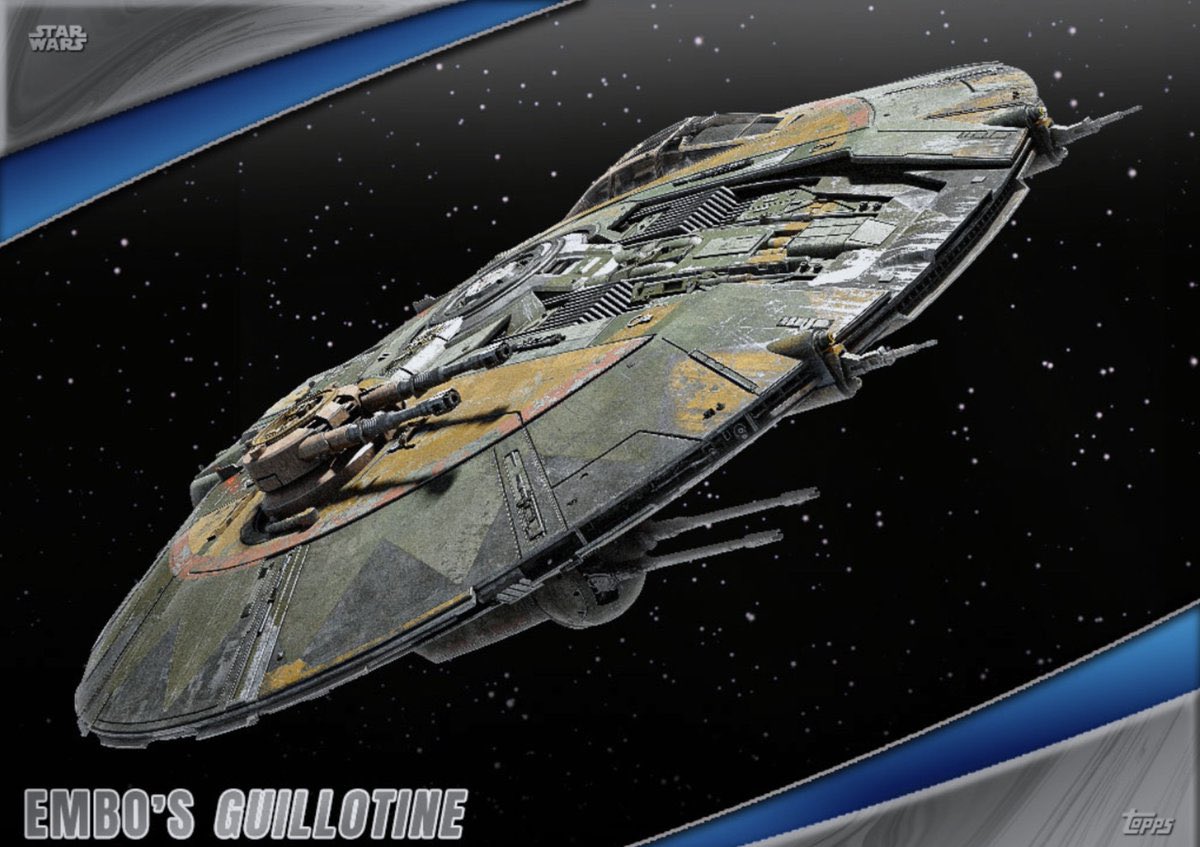 LightsaberJosh's tweet photo. I love how Embo’s ship is just a bigger version of his hat https://t.co/kYpz9nOiw6