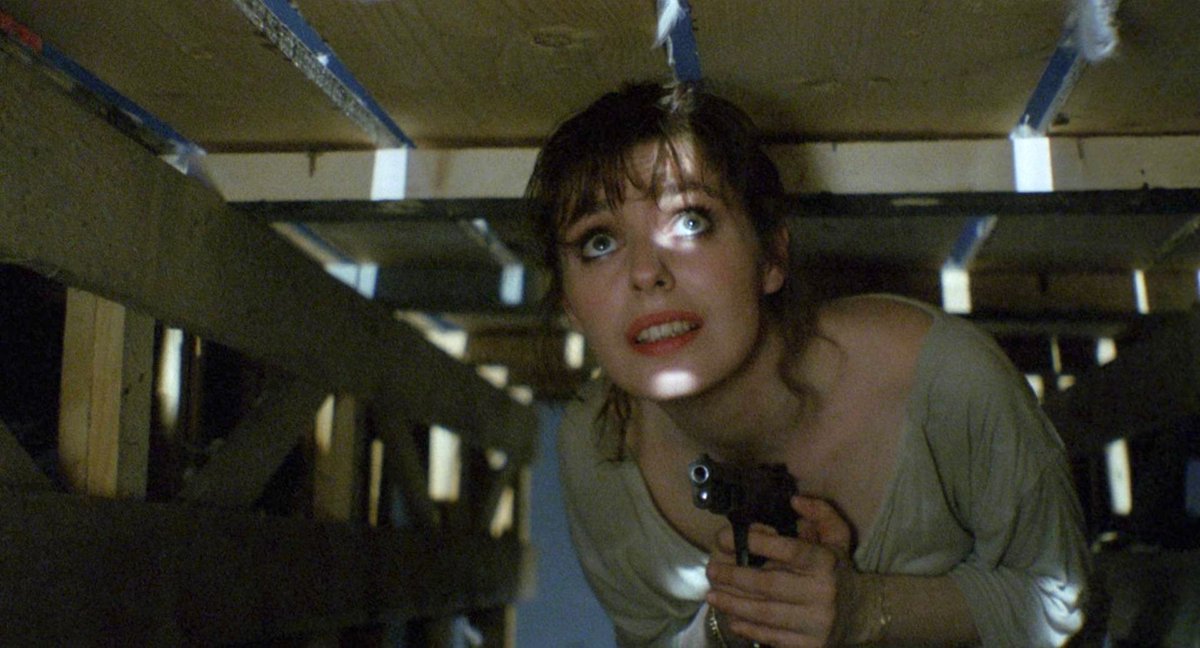 EugWSerra's tweet photo. On August 21, 1987, Stage Fright was released. #StageFright #Deliria #DavidBrandon
#BarbaraCupisti #MarySellers
#GiovanniLombardoRadice
#JoAnnSmith #RobertGligorov
#PieroVida #MicheleSoavi https://t.co/JSyltC7ehO