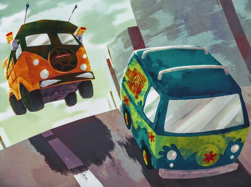 solidspradling's tweet photo. @WendyLovesJesus How would you feel about a TMNT x Scooby Doo crossover? https://t.co/ILtCUbaHA6