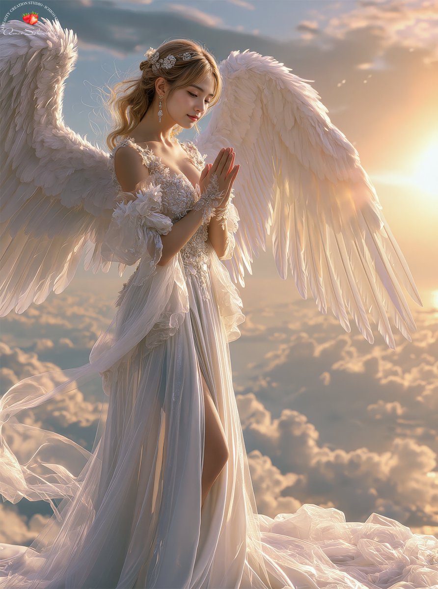 おはようございます🌄🎶
天使の祈りが、そっと空へ届くように──🪽✨
地上に生きるすべての皆さんが、
争いのない穏やかな日々の中で、
心まで満たされる豊かさと、
小さな幸せを抱きしめながら暮らしてゆけますように。
光が、今日も優しく降り注ぎますように✧.。.:*
#日曜日の祈り
----
Good