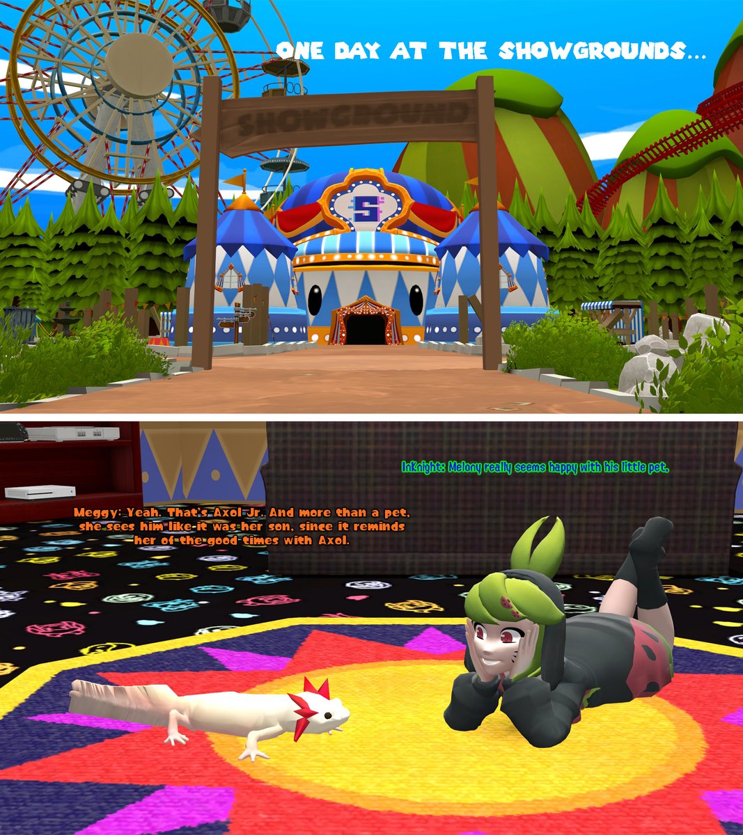 IInktoling's tweet photo. SMG4 Crew meet Arctic (Part 1),

The SMG4 Crew is invited to meet his pet named Arctic. But they are about to have a big surprise when they get to meet him.

This takes place long before the SMG4 channel ends.

Pages 1-4: https://t.co/SXZjb2W8HY