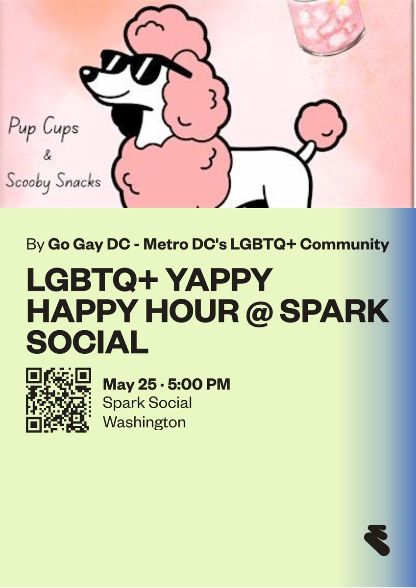 GoGayDC's tweet photo. Don't miss Yappy Hour! https://t.co/jwlnH6fyl3

#gogaydc
#washblade
#washingtondc
#dc
#DMV
#metroweekly
#eccdcmetro
#CapitalPrideDC
#WorldPrideDC
#popville
#mwscene
#equalitynova
#equalityarlington
#havepride365
#fcnp
#FrayLife
#DCFray
#bartendersofdc
#dcgay
#gaybarsdc https://t.co/uCDuvJmEO0
