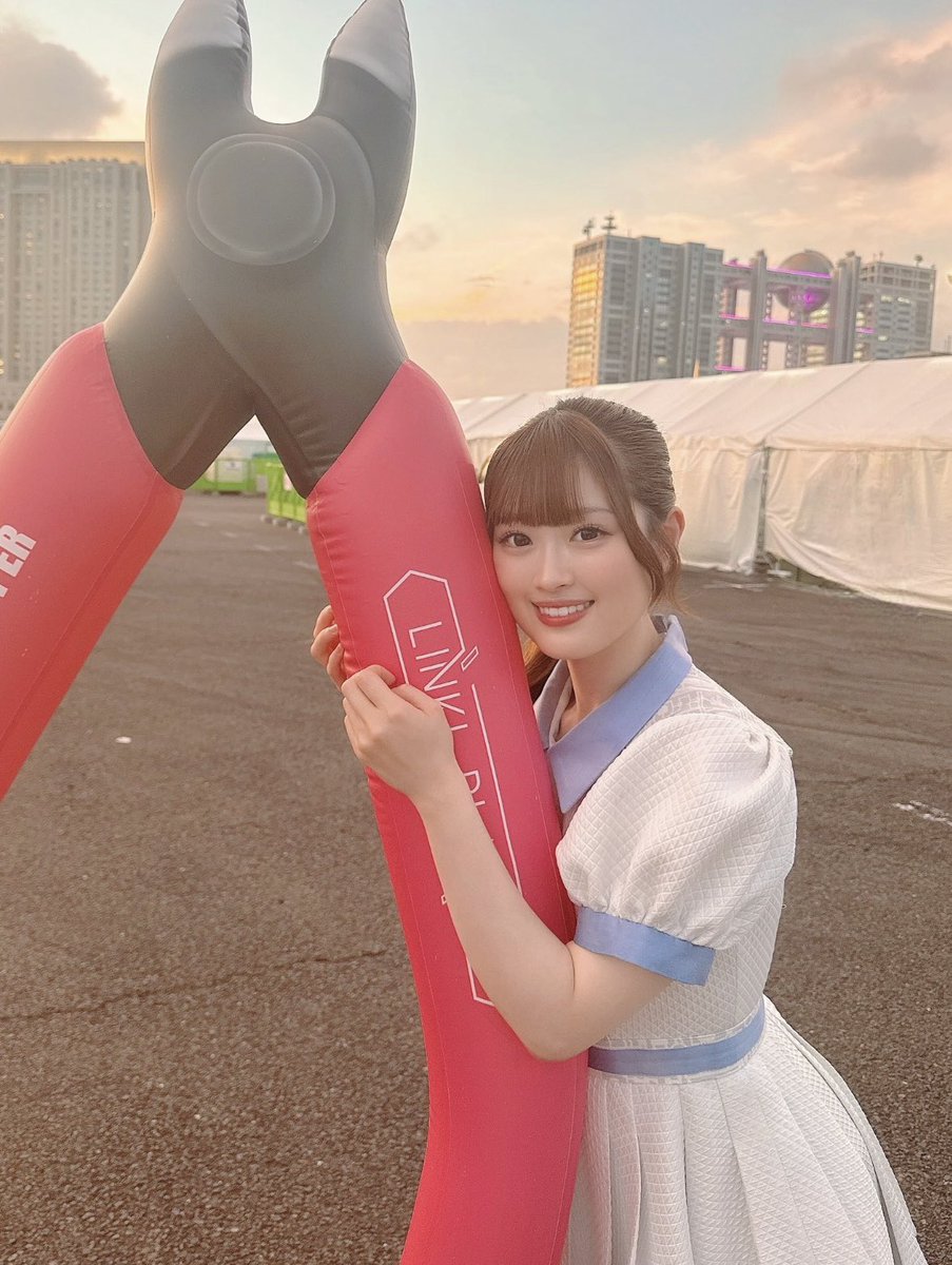 みかりん おはよう！ 昨日はさがみ湖MORI MORIでリンプラちゃん見に