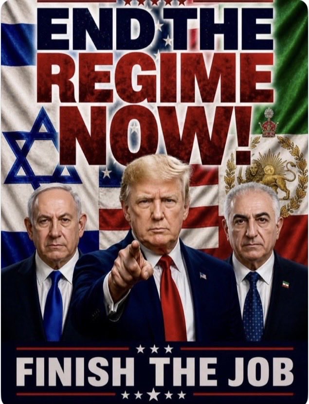 niloosham's tweet photo. @TruthTrumpPost @TruthTrumpPost  Mr. President 🙏 #IRGCterrorist  is not Iran #FreeIran‌  from Islamic Tyrannical Regime #IranMassacre‌ #KingRezaPahlavi‌ForIran  🕊️ Liberty and peace for Middle East and America ☮️on 🌎🌍🌏 https://t.co/gr3FuHYQdM