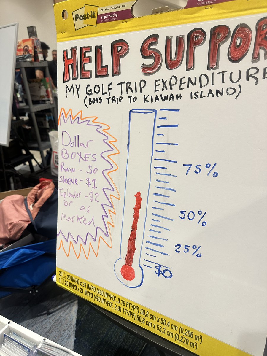 MTZLER's tweet photo. Set up at a card show today and im not going to lie this sign worked so well i nearly ran out of cards. https://t.co/8AxAsWhVYP